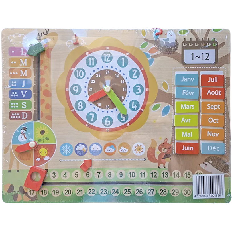 Дерев’яний навчальний ігровий набір Playtive (французькою мовою) HG07271, фото 1