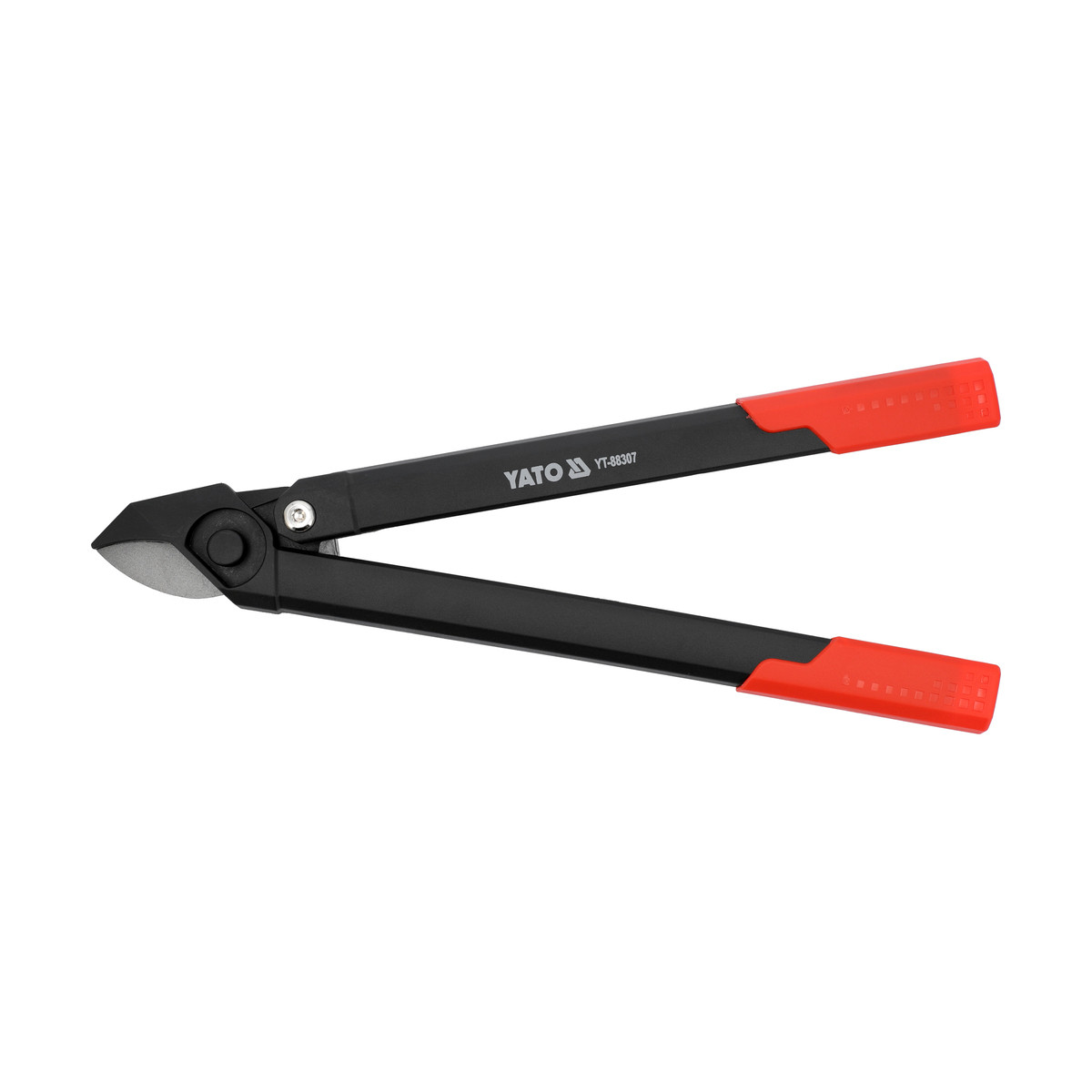 Секатор ковалдовий для гілок Ø≤ 25 мм з пластиковими ручками l= 48 см Yato YT-88307, фото 1