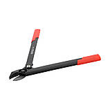 Секатор ковалдовий для гілок Ø≤ 25 мм з пластиковими ручками l= 48 см Yato YT-88307, фото 3