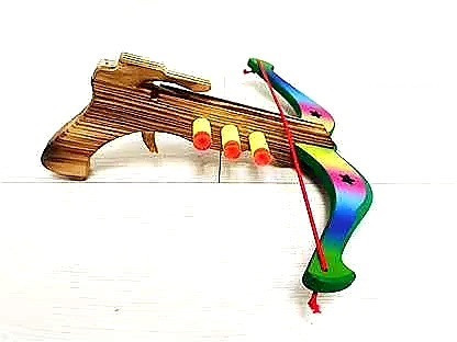 Дитячий дерев'яний арбалет кулі — присоски