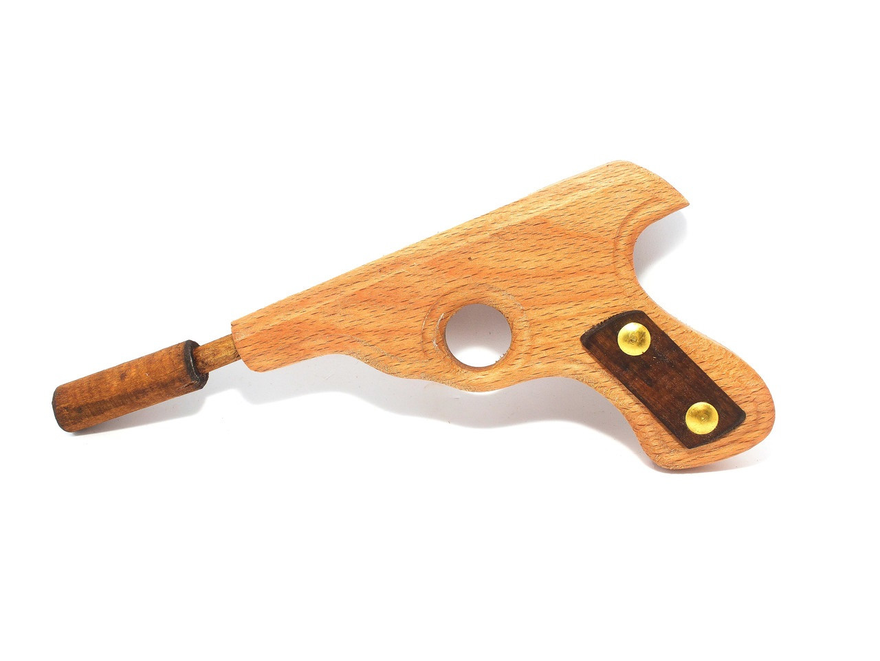 Дитячий дерев'яний пістолет