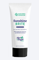 Sunshine Brite Toothpaste Зубна паста «Саншайн Брайт» з лікарськими рослинами/смак м'яти, без фтору