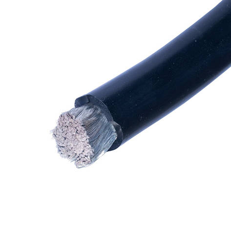 Силіконовий провід 3/0AWG (95mm²19000/0.08TS) чорний, фото 1