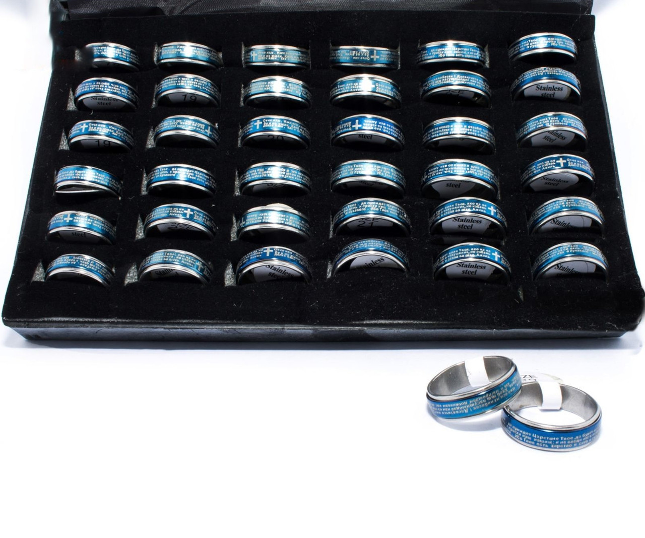 Каблучки з молитвою Отче наш