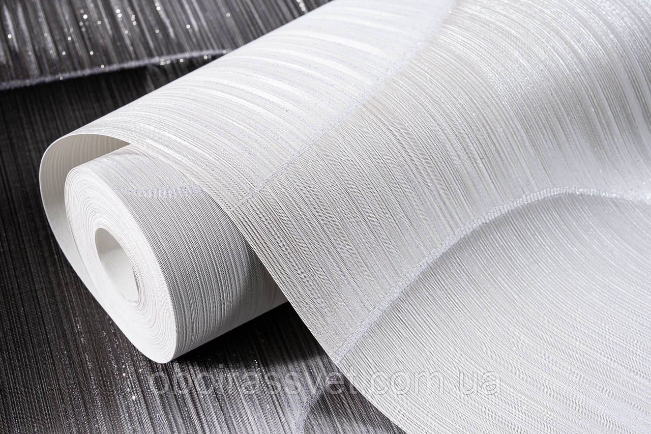 Шпалери Монте 8776-06 вініл гарячого тиснення довжина рулону 15 м ширина 1.06 м=5 смуг по 3 м кожна, фото 1