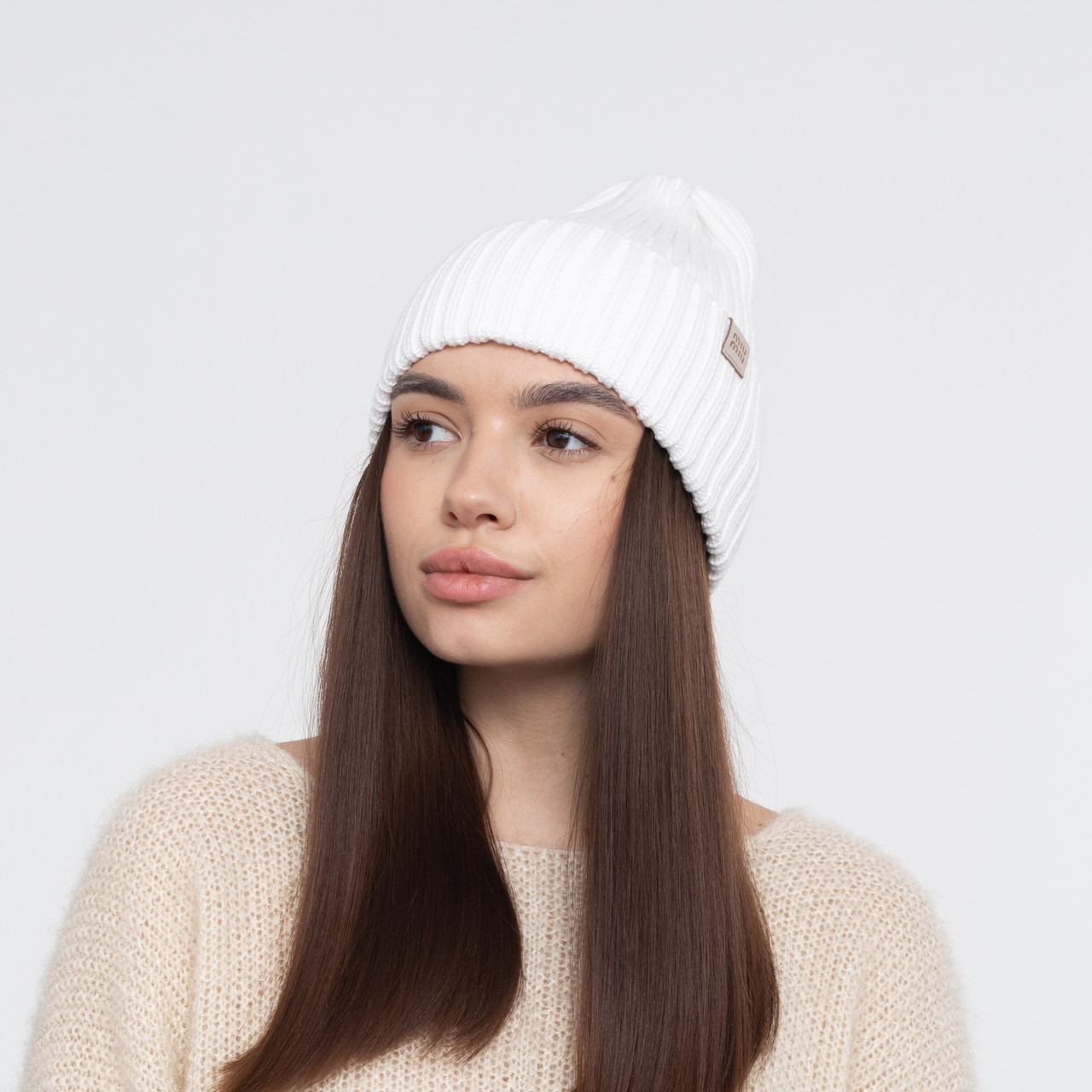 Шапка Miu (віскоза) 809 білий