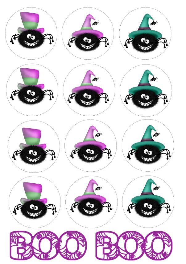 Вафельна картинка "Halloween" /ВК-0051/ - А4, фото 1