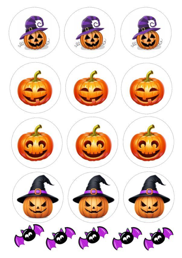 Вафельна картинка "Halloween" /ВК-0053/ - А4, фото 1