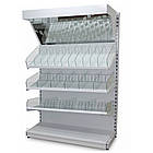 Стелаж кондитерський Рістел 1900х1200 мм ТИП 9, приставний торговий стелаж, стелаж торговий для печива, стелаж для чаю, для, фото 4