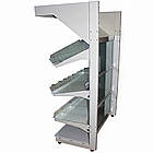 Стелаж кондитерський Рістел 1900х1200 мм ТИП 9, приставний торговий стелаж, стелаж торговий для печива, стелаж для чаю, для, фото 3