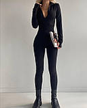 Комбінезон на флісі для милих дам "Рубчик", фото 3