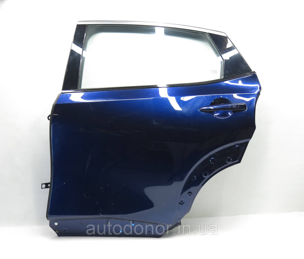 Двері голі задні ліві ДЕФЕКТ синій XGU Trim G Nissan Ariya (22-) H210A-5MPMA
