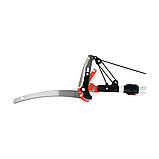 Секатор з важільним механізмом для гілок (Ø≤ 35 мм) на телескопічній штанзі l=166-200 см Yato YT-88771, фото 4