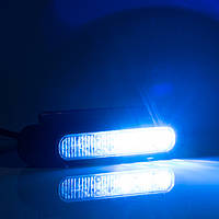 Ліхтар сигнальний проблисковий світлодіодний FRISTOM FT-200 N LED синій