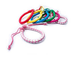 Жіночі шкіряні браслети на руку різні кольори