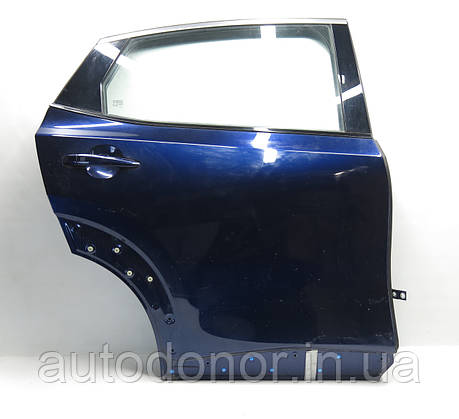 Двері голі задні праві XGU Trim G сині Nissan Ariya (22-) H210M-5MPMA, фото 1