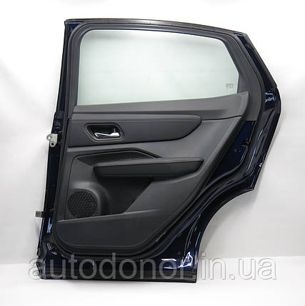 Двері голі задні праві XGU Trim G сині Nissan Ariya (22-) H210M-5MPMA, фото 2