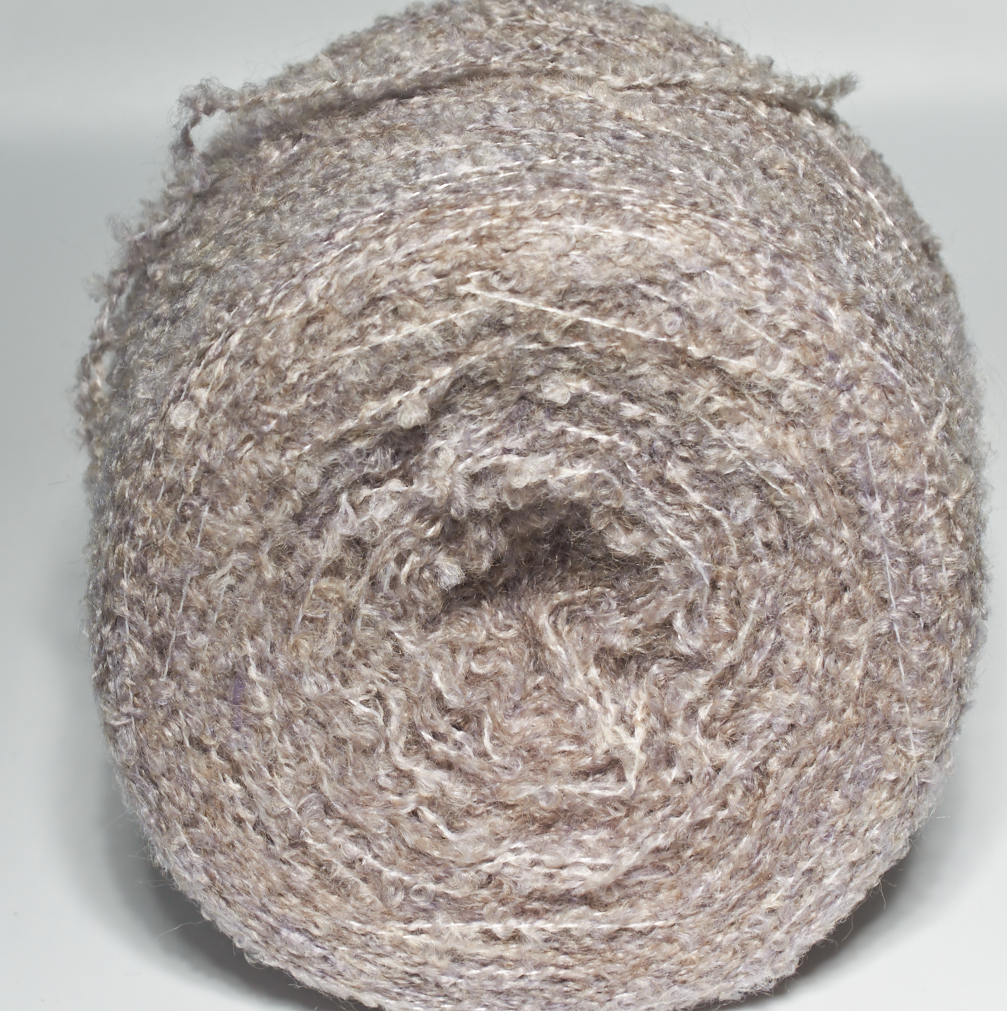 Boucle-бузково-сірий(130грам), фото 1