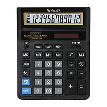 Калькулятор Rebell BDC712GL BX бухгалтерський