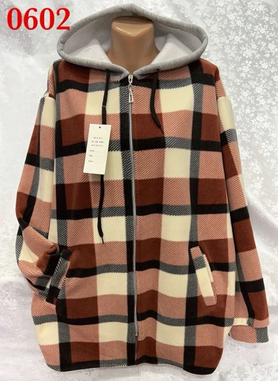 Флiсова сорочка на блискавцi БАТАЛ (р-ри: 56-62) 0602-4 (в уп. один колір) осінь-зима. вир-во Україна, фото 1