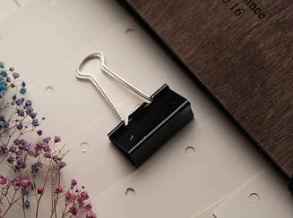 Канцелярські затискачі (Біндери) для аркушів паперу універсальні 51мм