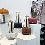 Жіноча сумка 8239 крос-боді чорна, фото 10