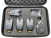 Carp Cruiser® FA210-4 Набір коропових електроннихсигналізаторів клювання (4+1) з бездротовим радіопейджер