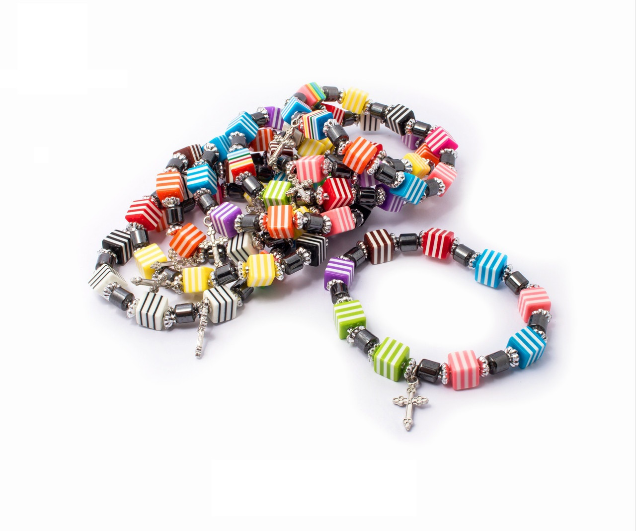 Дитячий браслет на руку з хрестиком