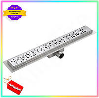 KI Душовий трап з нержавіючої GET ONE сталі Koer 70 см водовідвідний жолоб для ванної кімнати дренажний трап FIR41_R