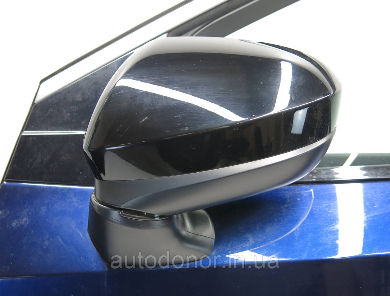 Дзеркало заднього огляду ліве без Camera XGU Trim G синє Nissan Ariya (22-) 96302-5MR3A