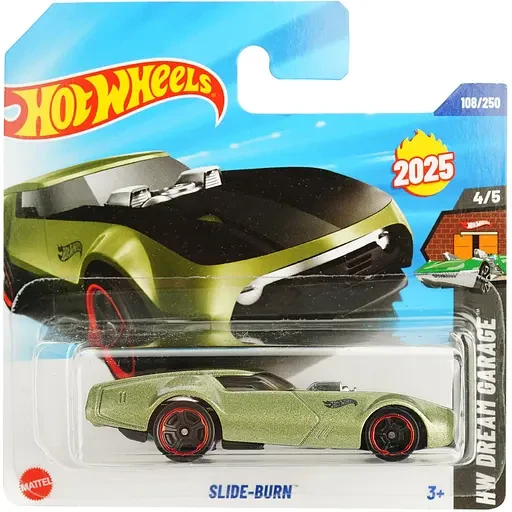 Машинка Хот Вілс 1:64 Slide-Burn колекція HW Dream Garage Hot Wheels Mattel HYX84