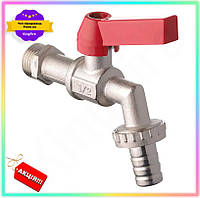 KI Кран для поливу Europroduct GET ONE 1/2 латунний кульовий для води зовнішній поливальний кран для дачі FIR41_R