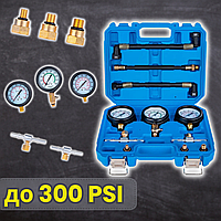 Тестер компресії оливи та палива для мотоциклів Geko G02511 0-20 кПа 0-1 барів