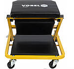 Підкатний лежак автослюсаря VOREL 2в1 на 120 кг, фото 5