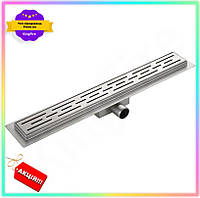 KI Душовий трап з нержавіючої GET ONE сталі Koer 70 см водовідвідний жолоб для душу комбінований гідрозатвор FIR41_R