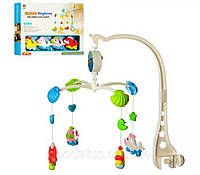 Музичний мобіль карусель рибки на дитяче ліжечко сплата і карткою пакунок Малюка рожевий