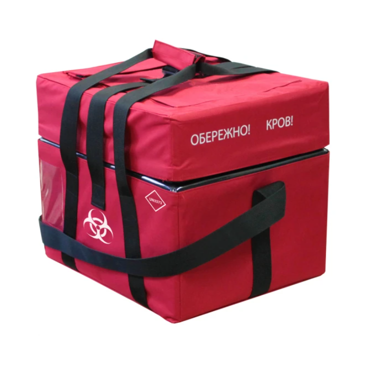 Термосумка на 19 л. для транспортировки компонентов крови, фото 1