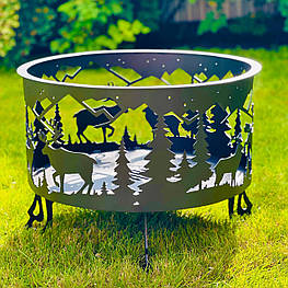 Кострова чаша Сохатий (вкрита вогнетривкою фарбою).