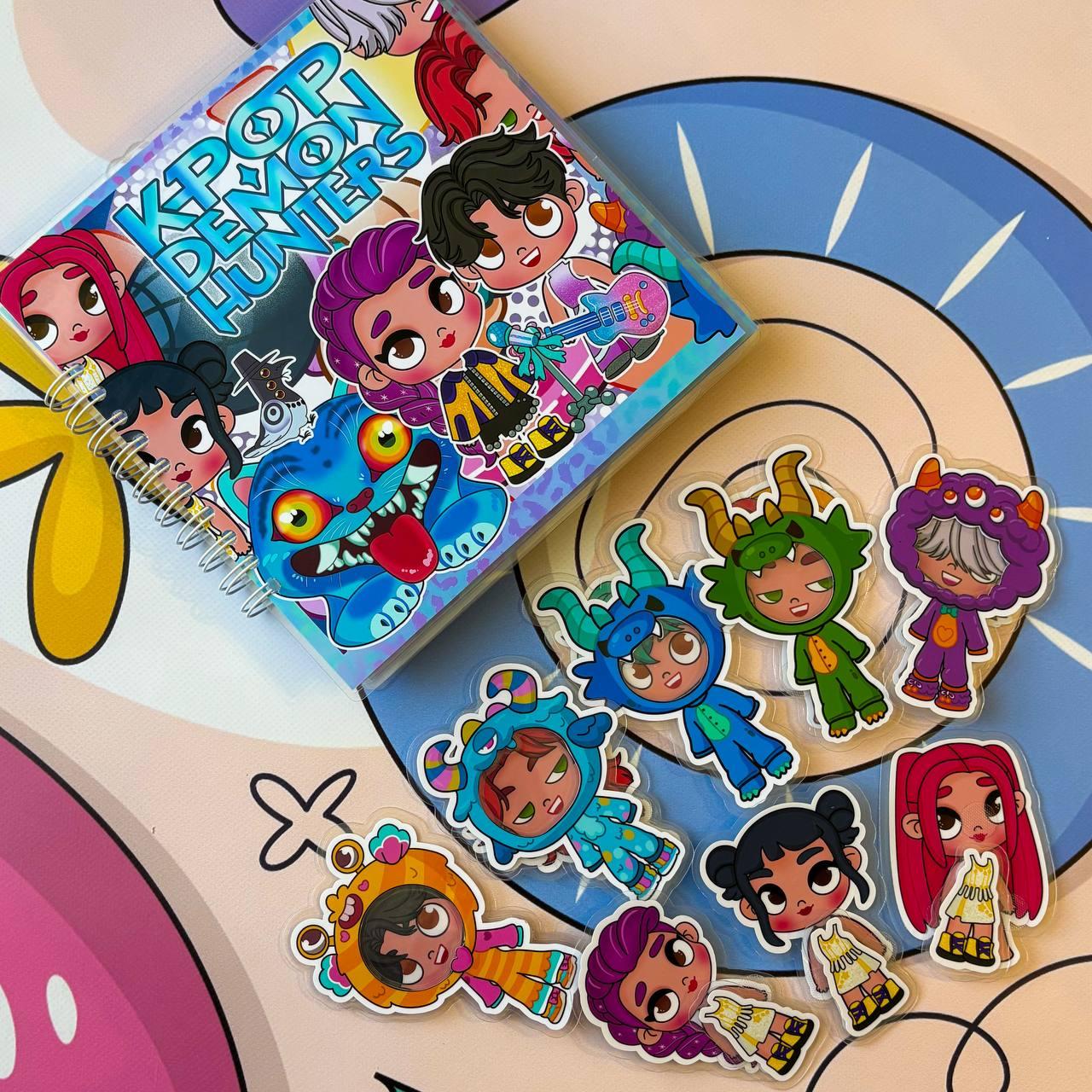 Альбом на липучках K-POP Demon Hunters, фото 1