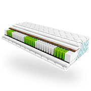 Ортопедичний матрац Плая Пальмера ЕММ - 21 см, кокос, пружини 5 зон