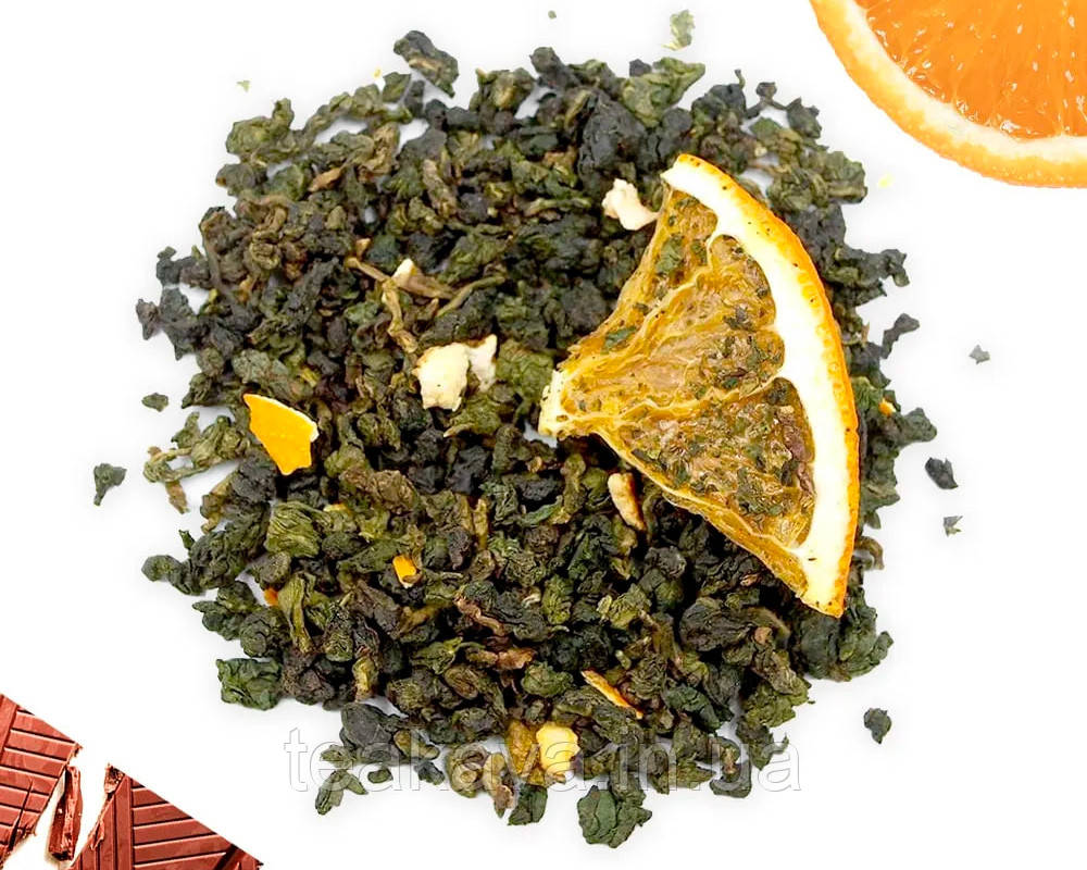 Чай "Teahouse" Апельсиновий Улун із шоколадом No 211, 50 г, фото 1