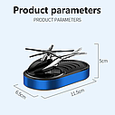 Ароматизатор для автомобіля на сонячній батареї Вертоліт (Сірий), фото 3