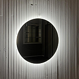 Дзеркало з LED підсвічуванням Д-600 мм., фото 3