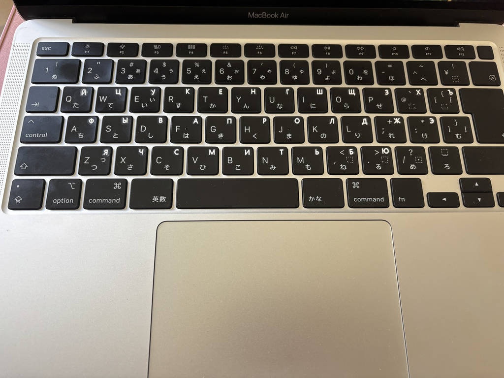 2 шт комплект наклейок на клавіатуру прозорі, білий текст, вирізані по контуру - фото покупців 1