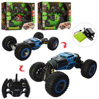 Дитяча машинка на радіокеруванні Радіокерований трюковий всюдихід перевертень 2169 з пультом керування