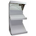 Овочевий стелаж 1900х950 мм ТИП 10, приставний стелаж Рістел, металевий стелаж торговий, стелаж для фруктів в магазин, фото 2