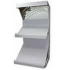 Овочевий стелаж 1900х950 мм ТИП 10, приставний стелаж Рістел, металевий стелаж торговий, стелаж для фруктів в магазин, фото 4