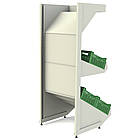 Овочевий стелаж 1900х950 мм ТИП 10, приставний стелаж Рістел, металевий стелаж торговий, стелаж для фруктів в магазин, фото 3