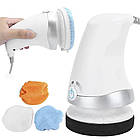 Антицелюлітний масажер для тіла 3 насадки, від мережі / Ручний електромасажер / Ручний масажер, фото 6