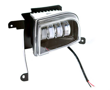 LED ПТФ лед протитуманні фари світлодіодні для Chevrolet Lacetti, Nubira з регулюванням нахилу, 2шт, фото 2